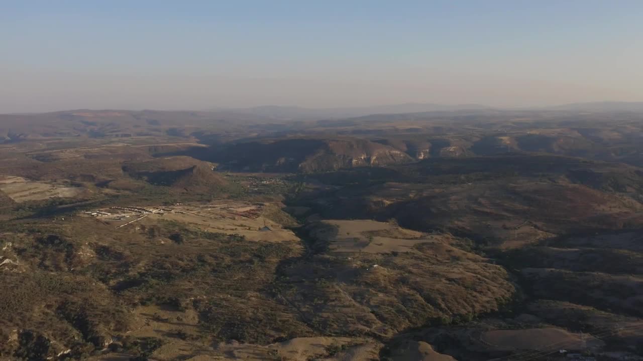 Stock Footage View From The Air To An Arid Landscape Live Wallpaper - Free Download