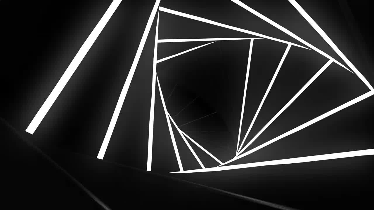 Free Stock Video Tunnel Of Triangles Lighting Up Live Wallpaper - Free Download