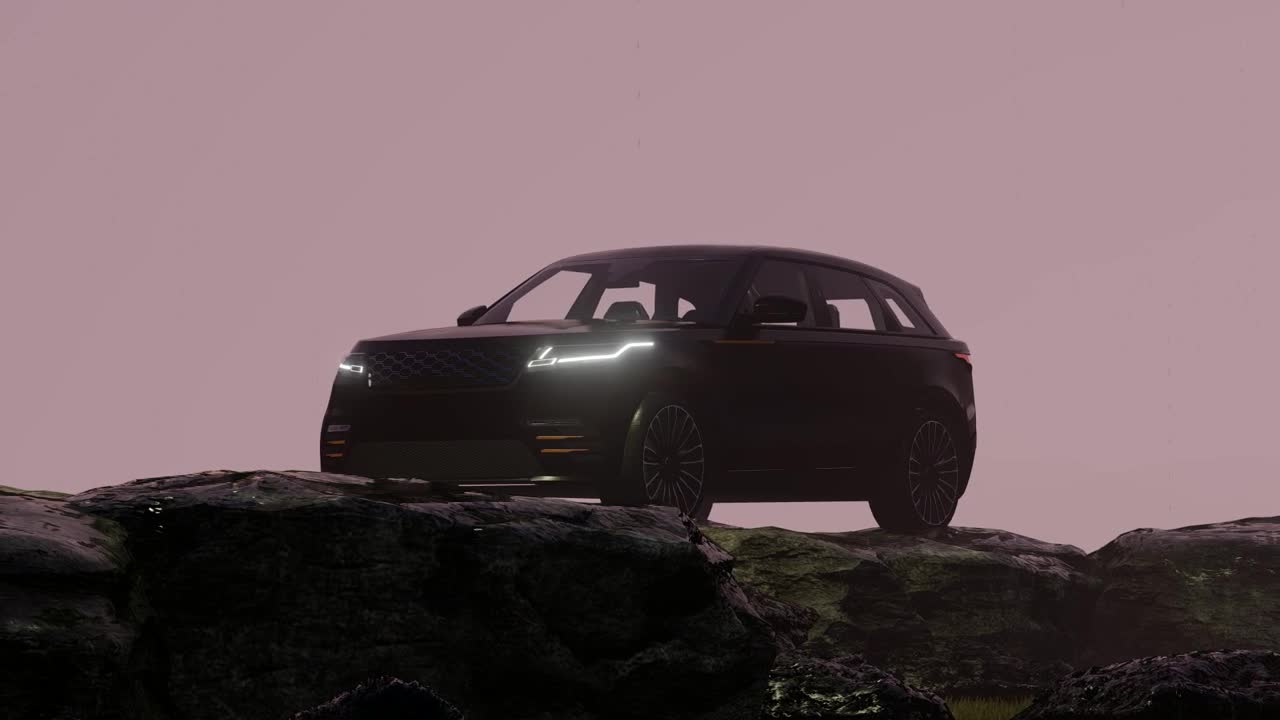 Stock Video Off Road Luxury Vehicle In Nature D Render Live Wallpaper - Free Download