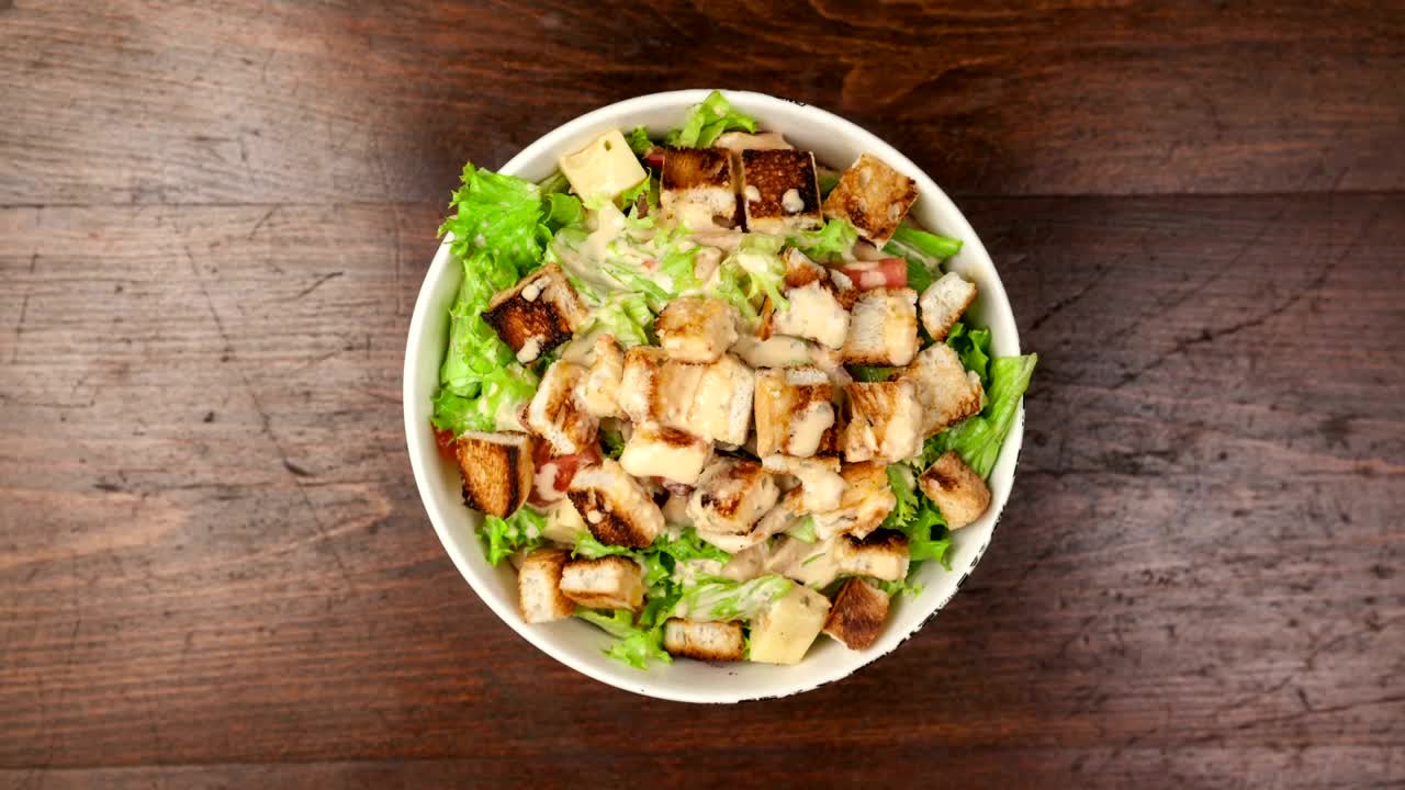 Free Video Stock timelapse of healthy diet recipes top down view Live Wallpaper - Free Download