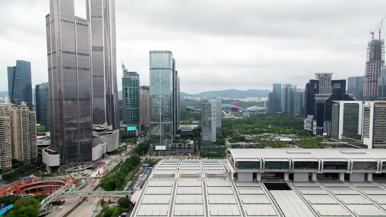 Free Stock Video Shenzhen City Landscape And Skyscrapers Live Wallpaper - Free Download