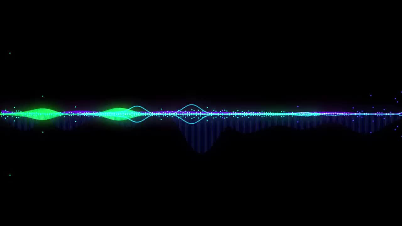 Stock Video Logo Audio Visualizer Animated Wallpaper - Free Download