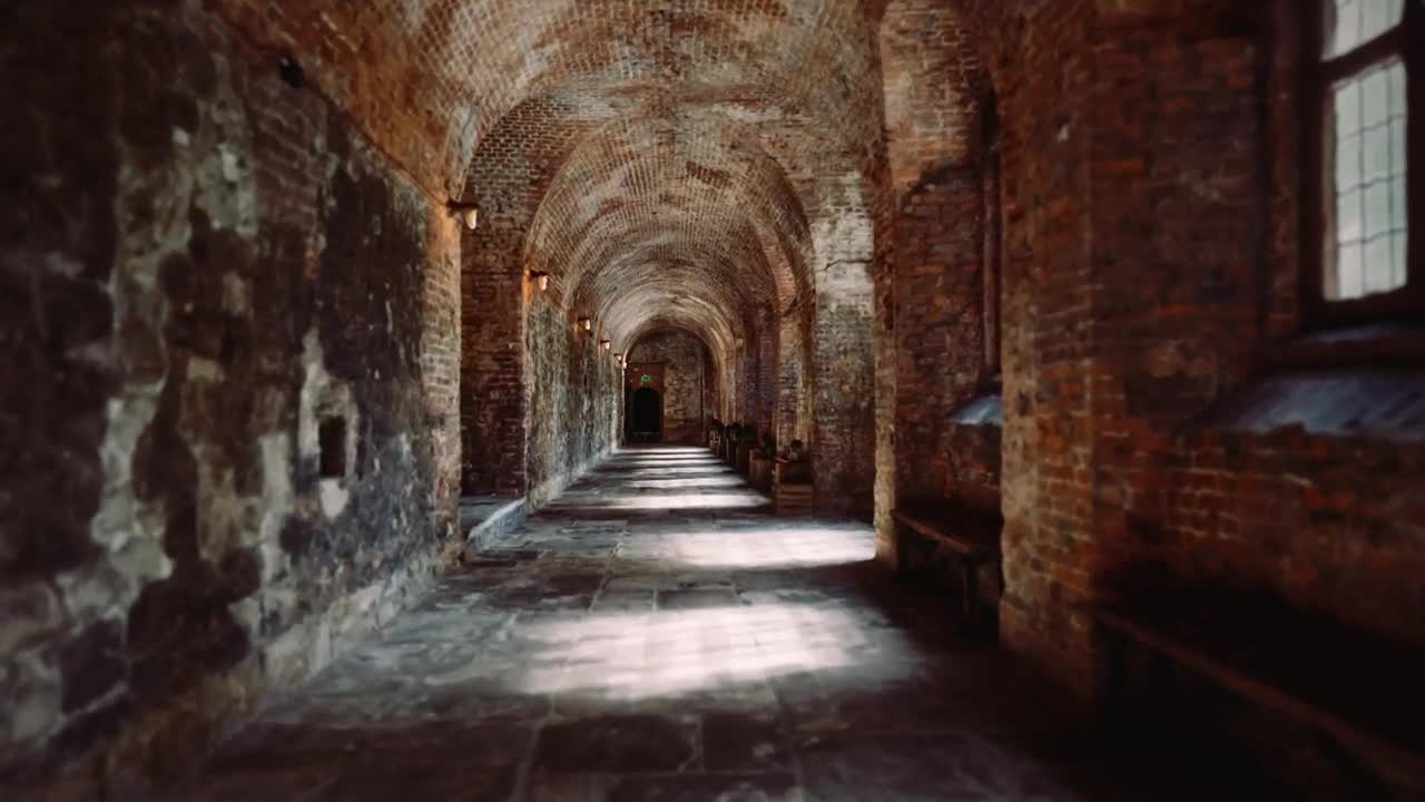Stock Video Inside An Old Building In England Animated Wallpaper - Free Download