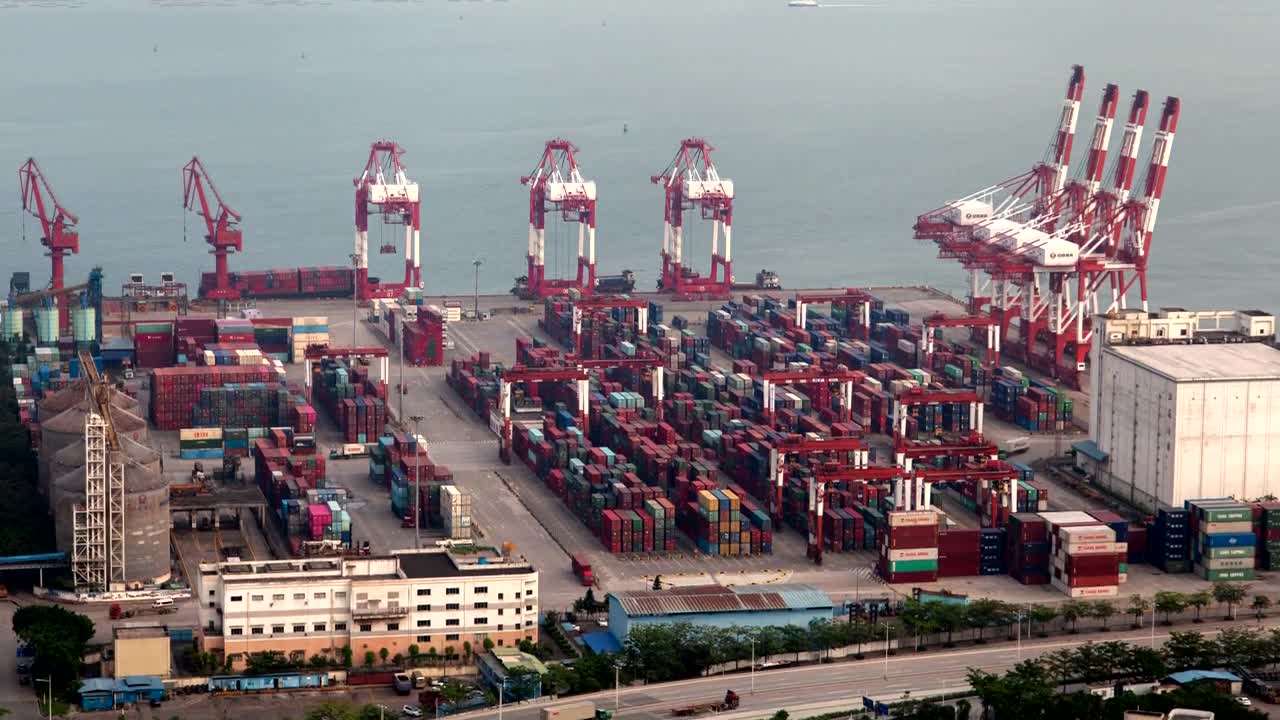 Free Stock Video Shenzhen Container Port Terminal Live Wallpaper - Free Download