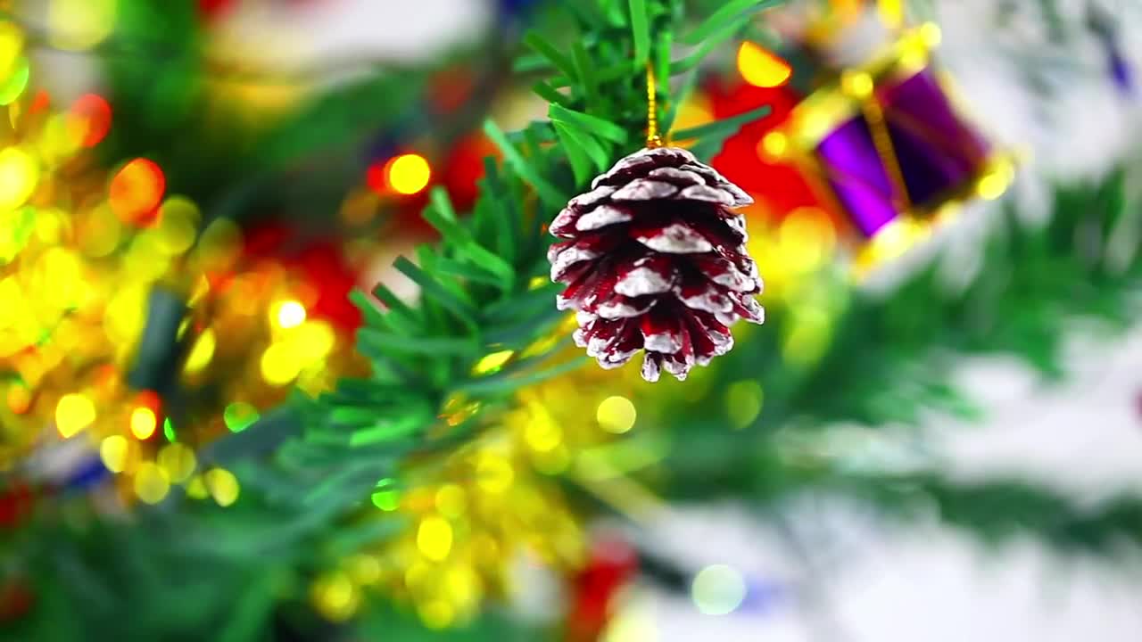 Stock Video Decorations On New Years Eve And Christmas Live Wallpaper For PC - Free Download
