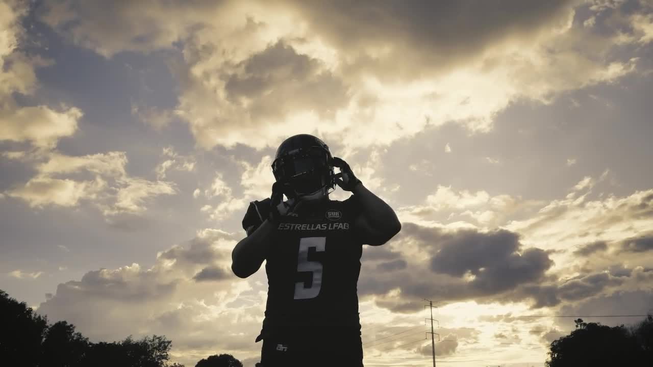 Stock Video Football Player Taking Off His Helmet Live Wallpaper For PC - Free Download