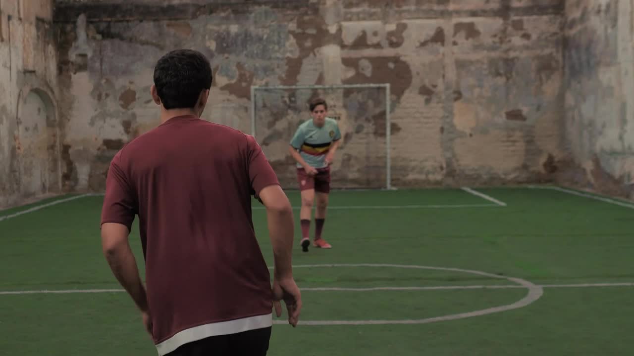 Stock Video Football Player Dribbling To The Defender Live Wallpaper For PC - Free Download