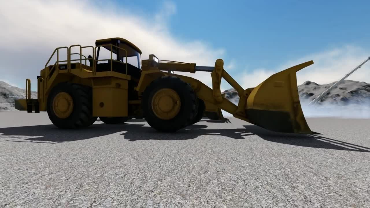 Free Stock Video Yellow Graders In A Construction Live Wallpaper - Free Download