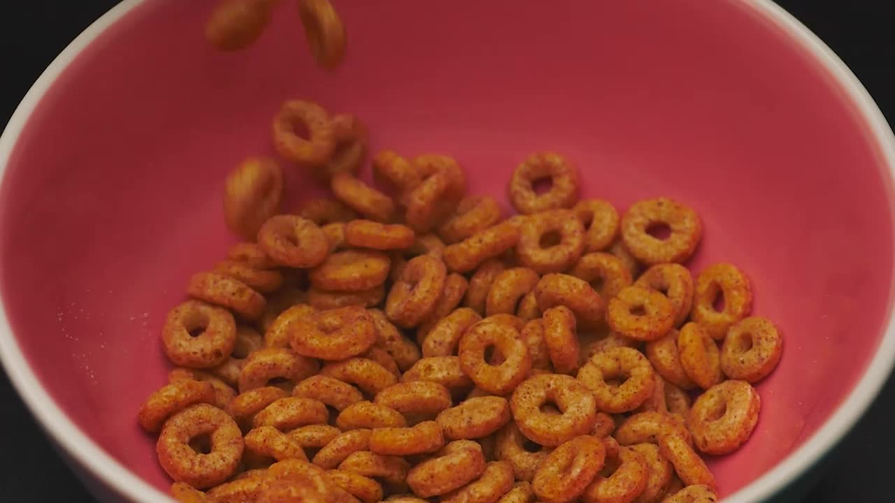 Stock Video Filling A Bowl With Cinnamon Oatmeal Cereal Live Wallpaper For PC - Free Download