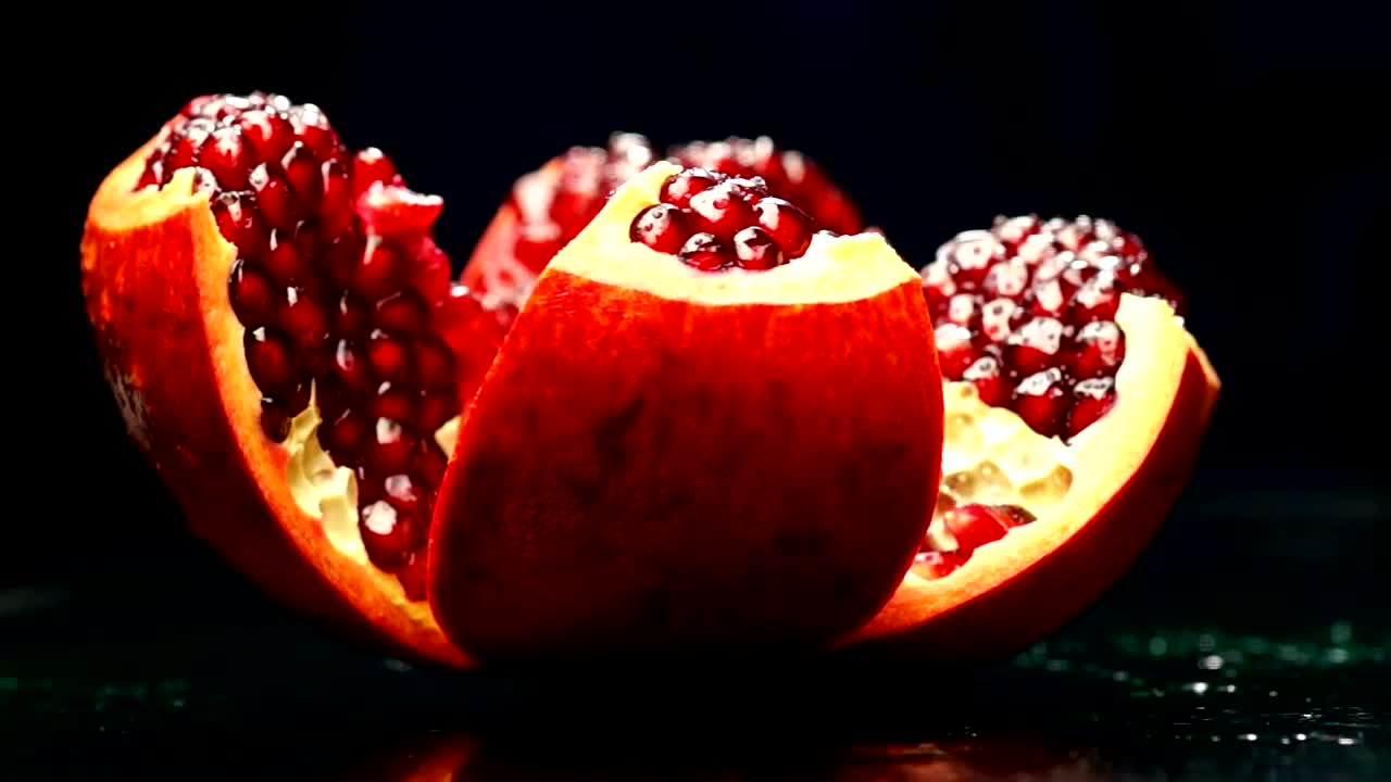 Video Stock Pomegranate Rotating Live Wallpaper Free - Free Download