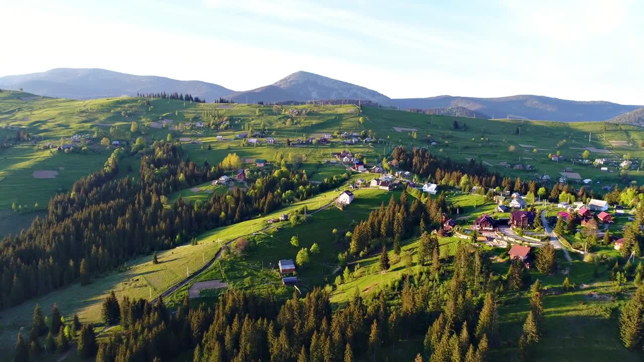 Stock Video Beautiful Village During A Morning In Summer Live Wallpaper For PC - Free Download