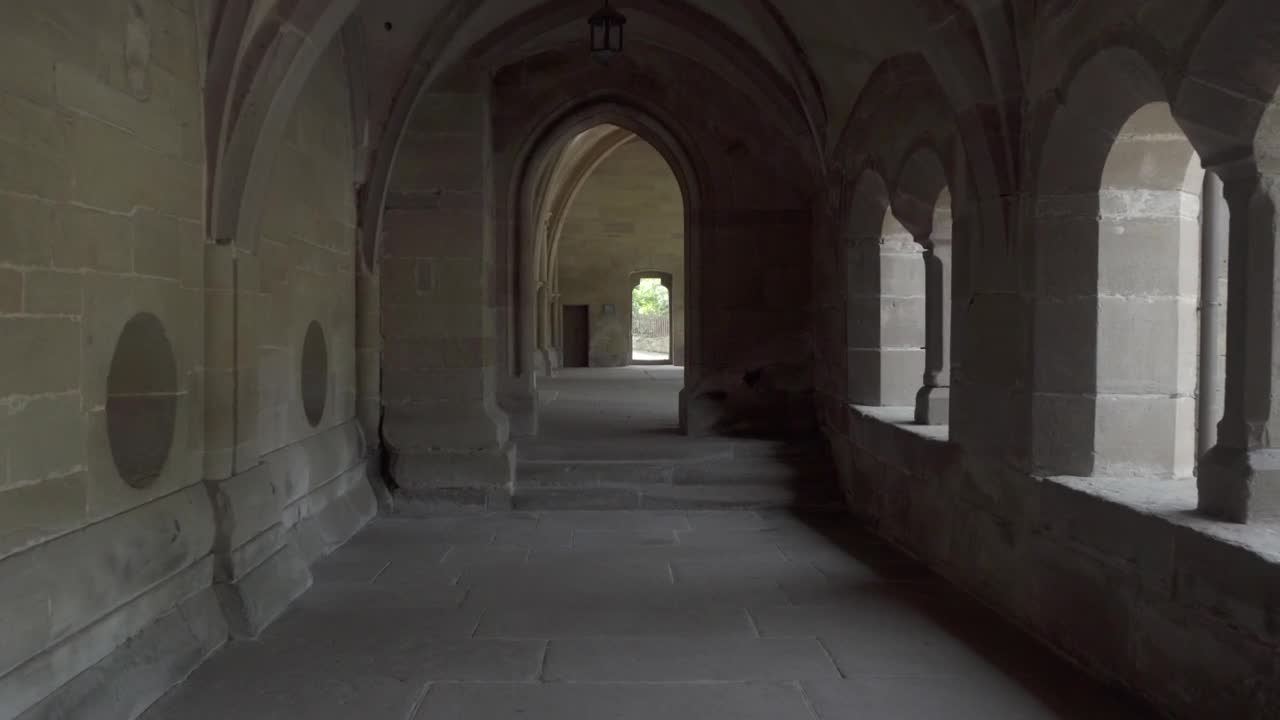 Stock Video Inside The Ancient Monastery Animated Wallpaper - Free Download