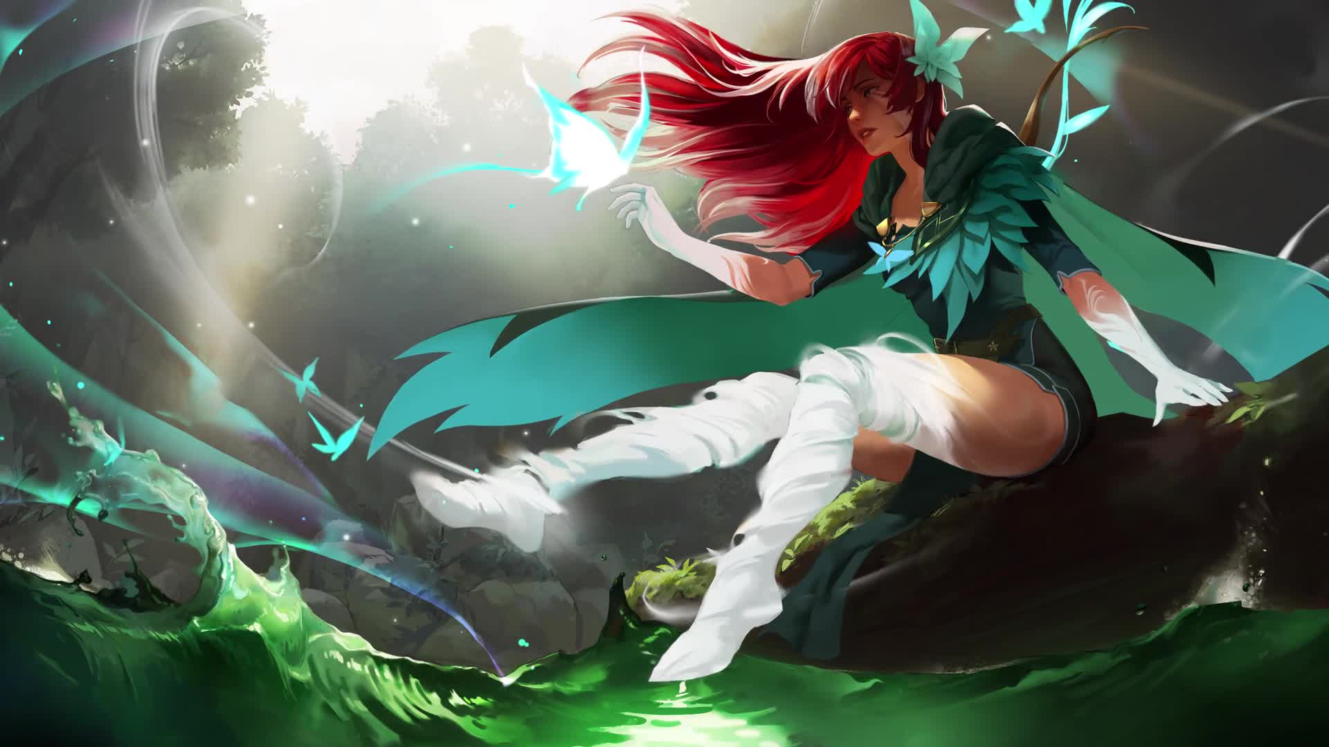 Windrunner Arcana Dota 2 Game Live Wallpaper - Free Download