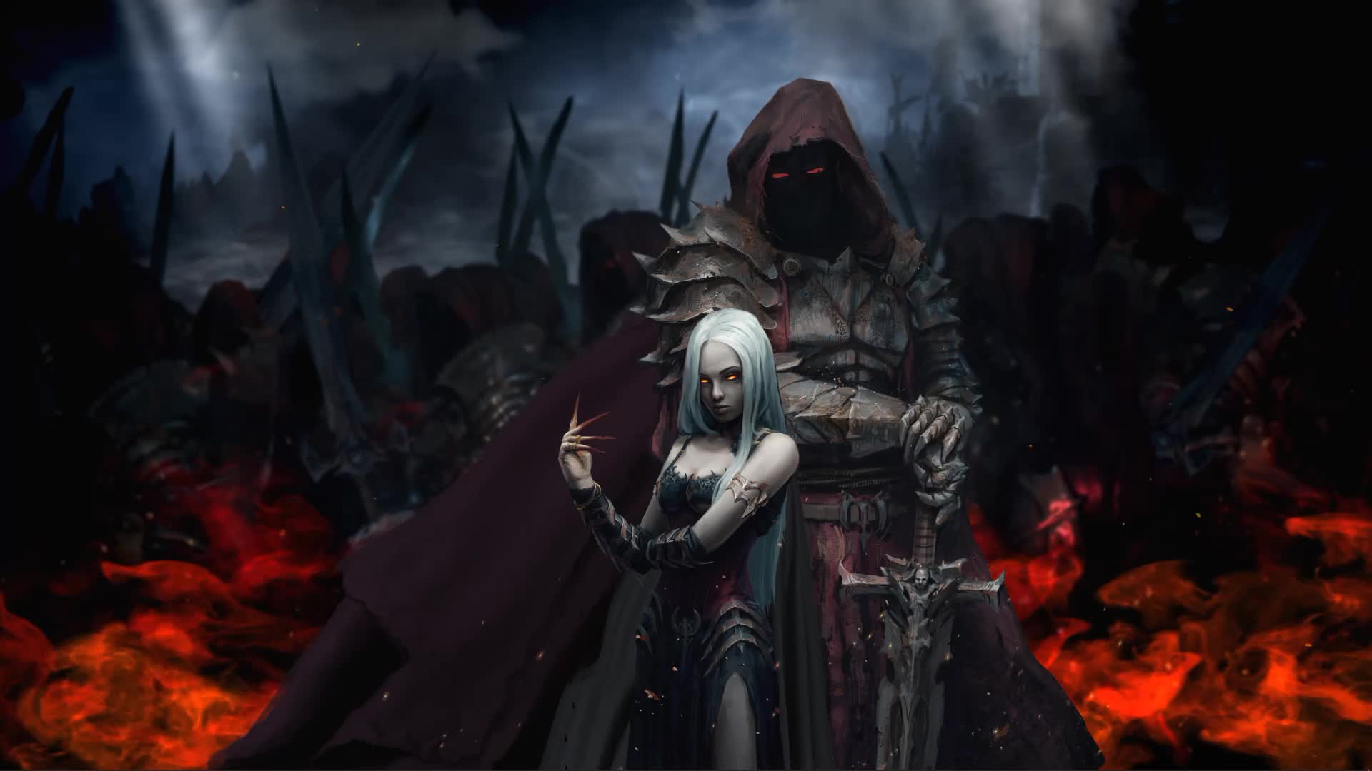 Little Sister Dark Fantasy Live Wallpaper - Free Download