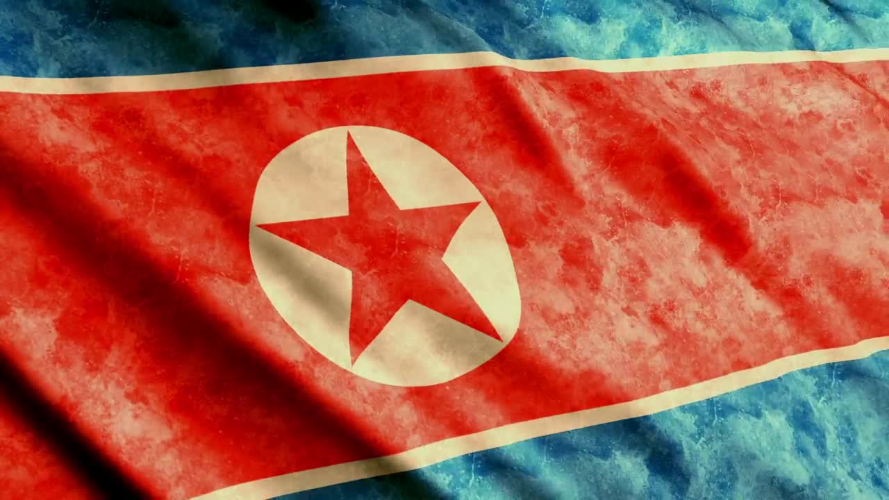 Stock Video North Korea Flag D Animation Live Wallpaper - Free Download