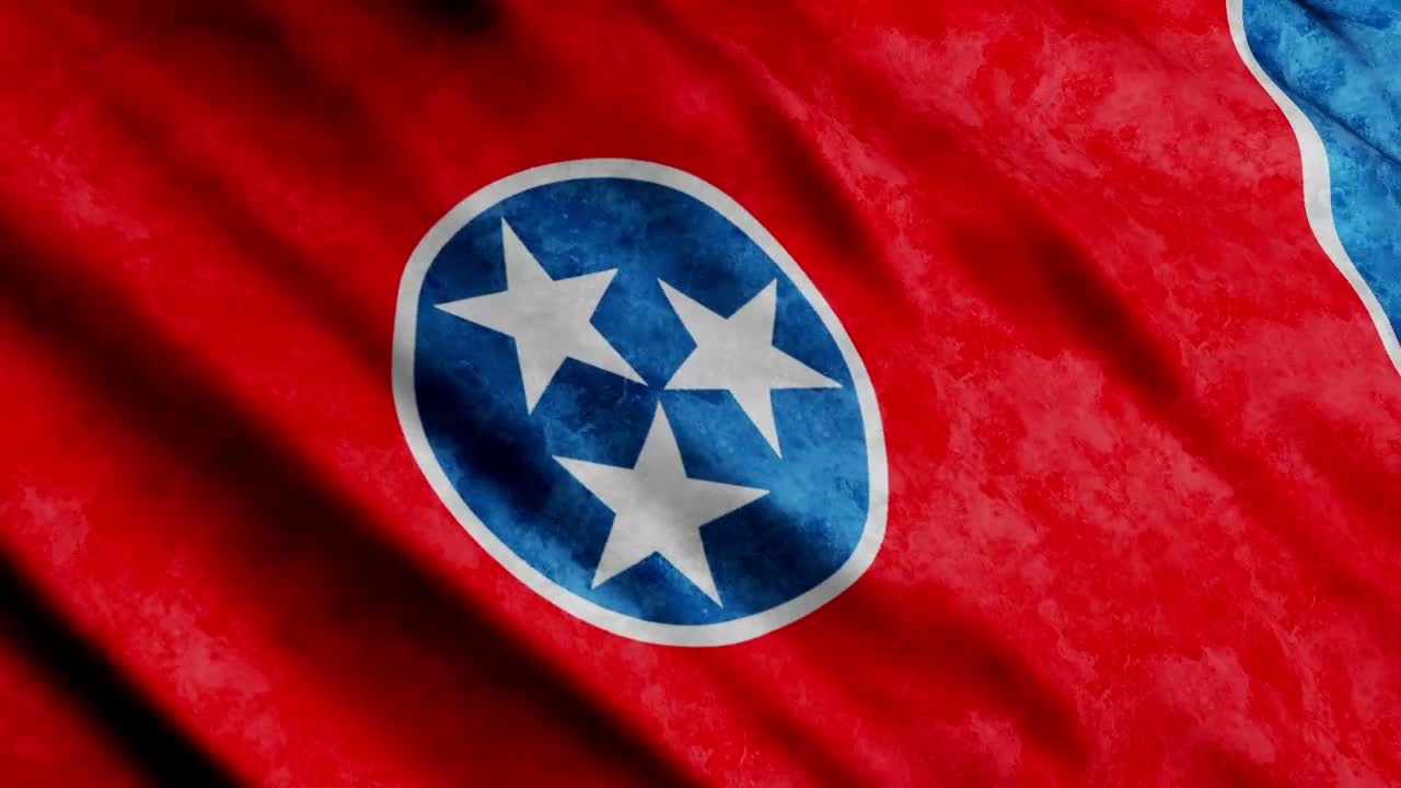 Free Video Stock tennessee state flag waving Live Wallpaper - Free Download