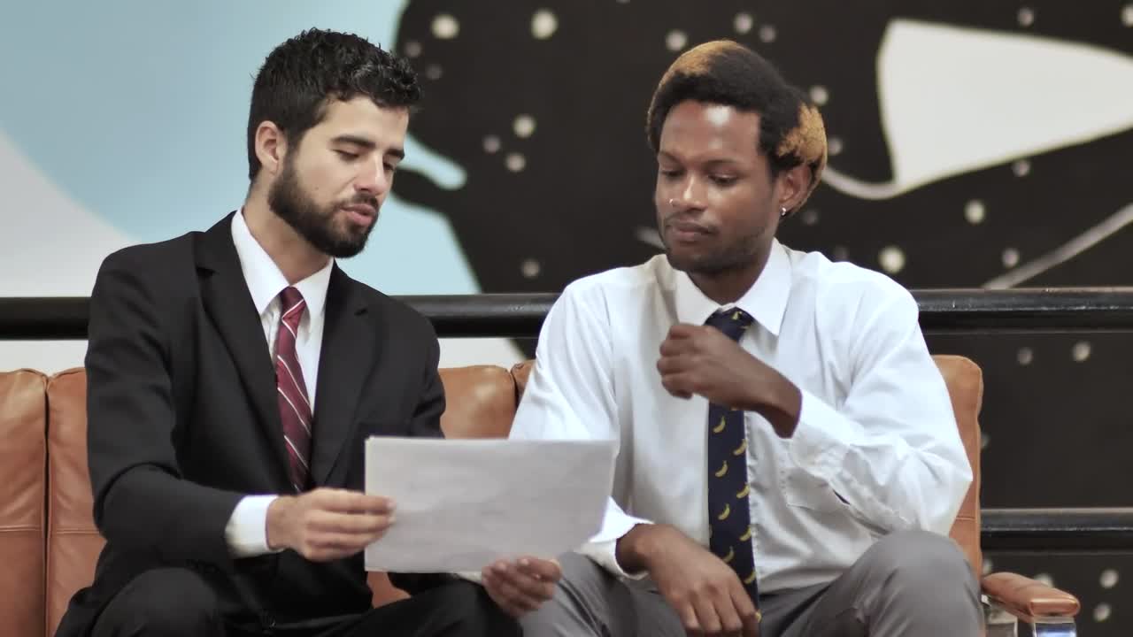 Free Stock Video Two Office Men Approving Data With A Handshake Live Wallpaper - Free Download