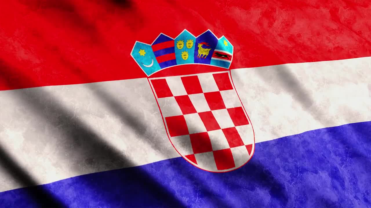Stock Video Flag Of The European Country Of Croatia Live Wallpaper For PC - Free Download