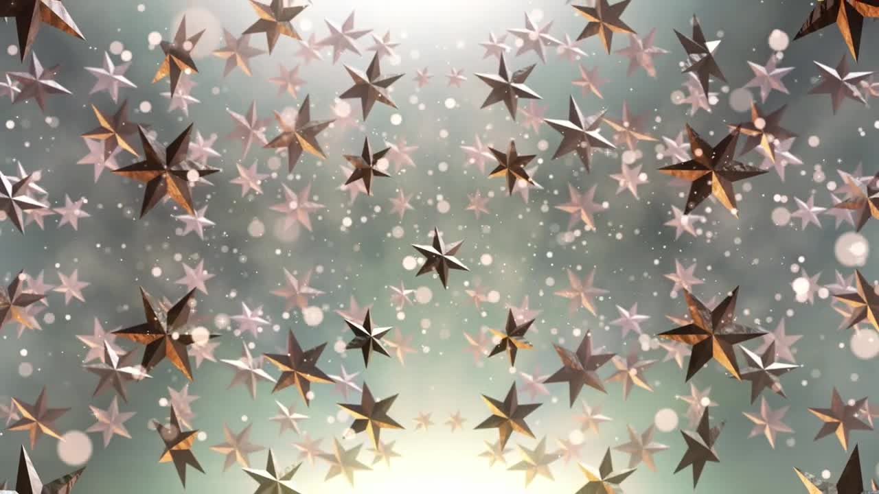 Stock Video Floating Award Stars Loop Video Live Wallpaper For PC - Free Download