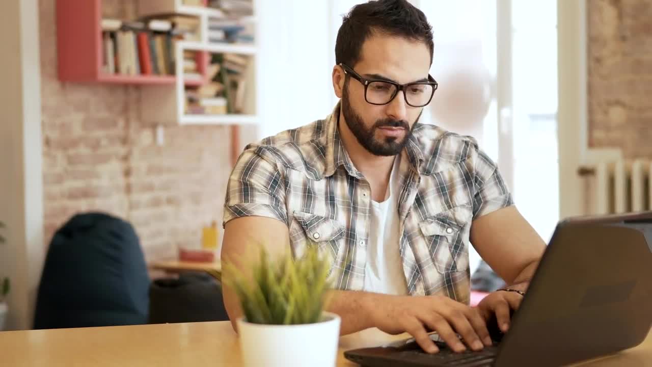 Free Video Stock Stressed Man At Work From Home Live Wallpaper - Free Download