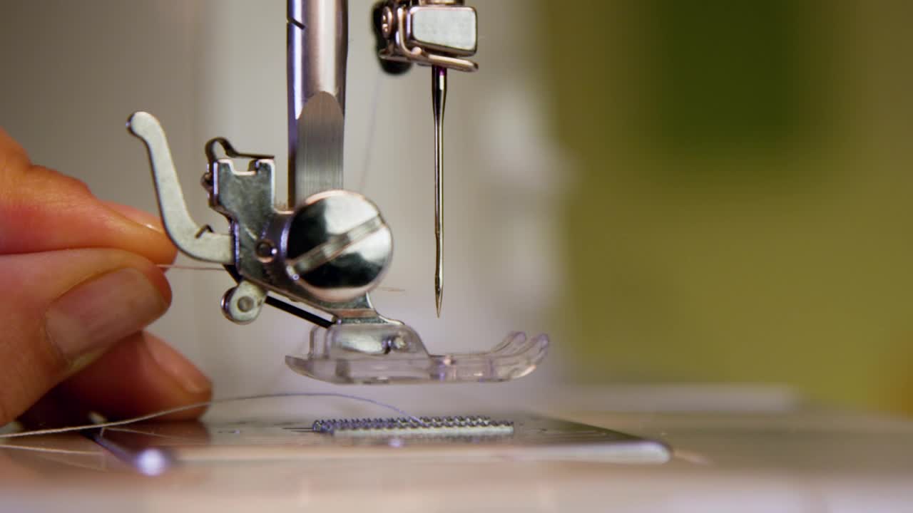 Video Stock Preparing A Sewing Machine Live Wallpaper Free - Free Download