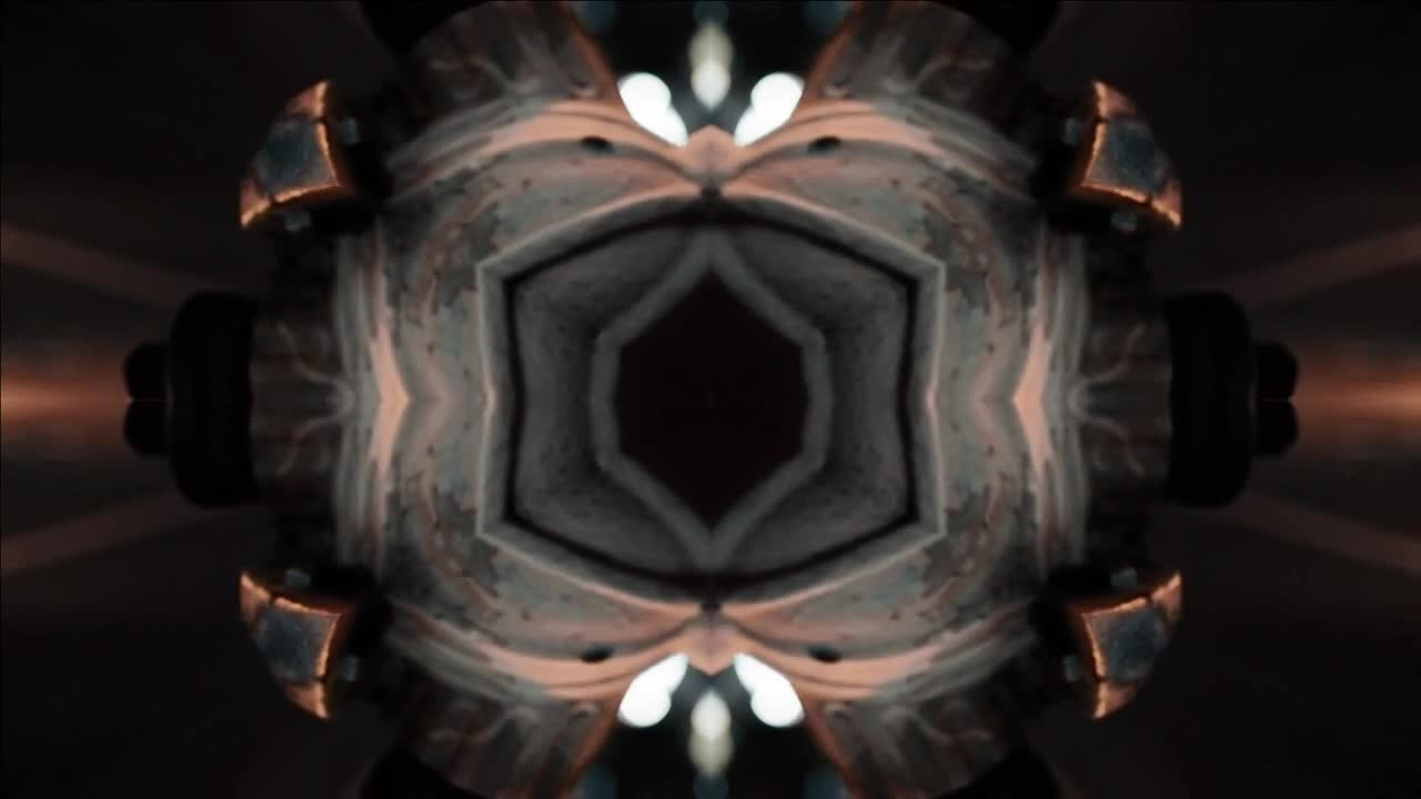Stock Video Kaleidoscope Shot Of Dark Textures Animated Wallpaper - Free Download