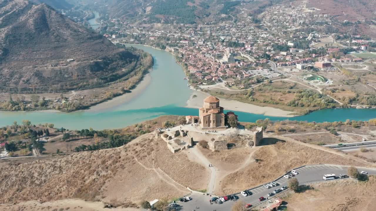 Stock Video Old Medieval Castle In The Top Of The Hill Live Wallpaper - Free Download