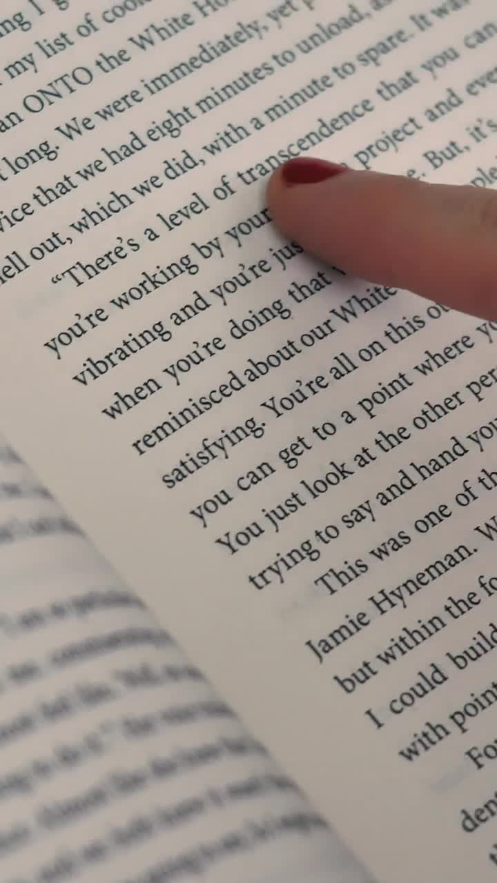 Stock Video Pages Of An Open Book While A Girl Reads It Live Wallpaper - Free Download
