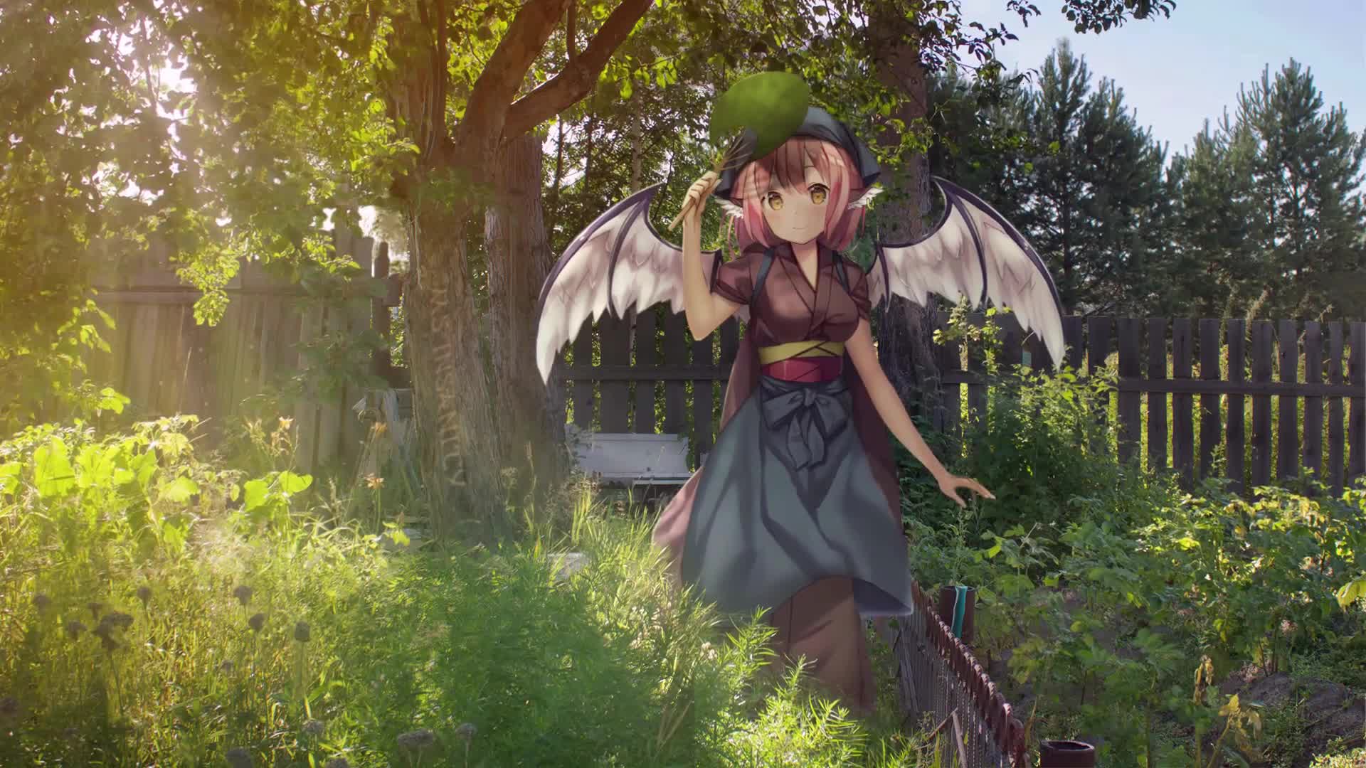 Touhou Project Mystia Lorelei Live Wallpaper - Free Download