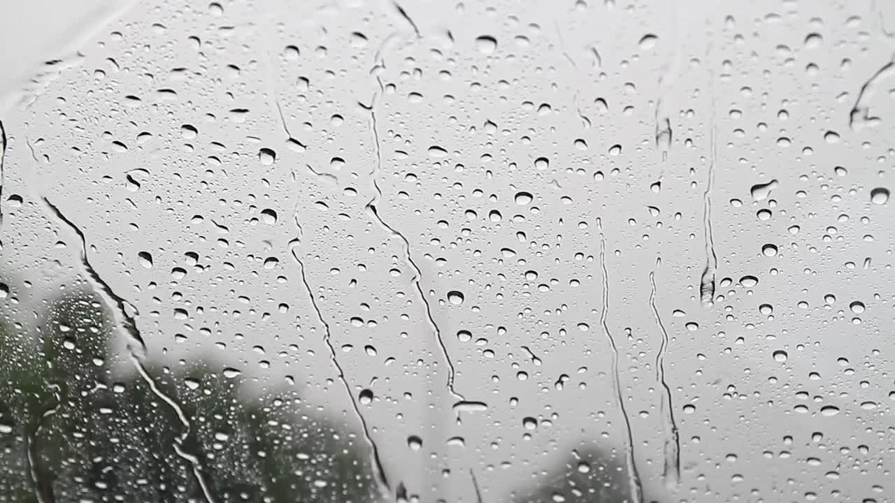 Video Stock Rain Hitting A Window Live Wallpaper Free - Free Download