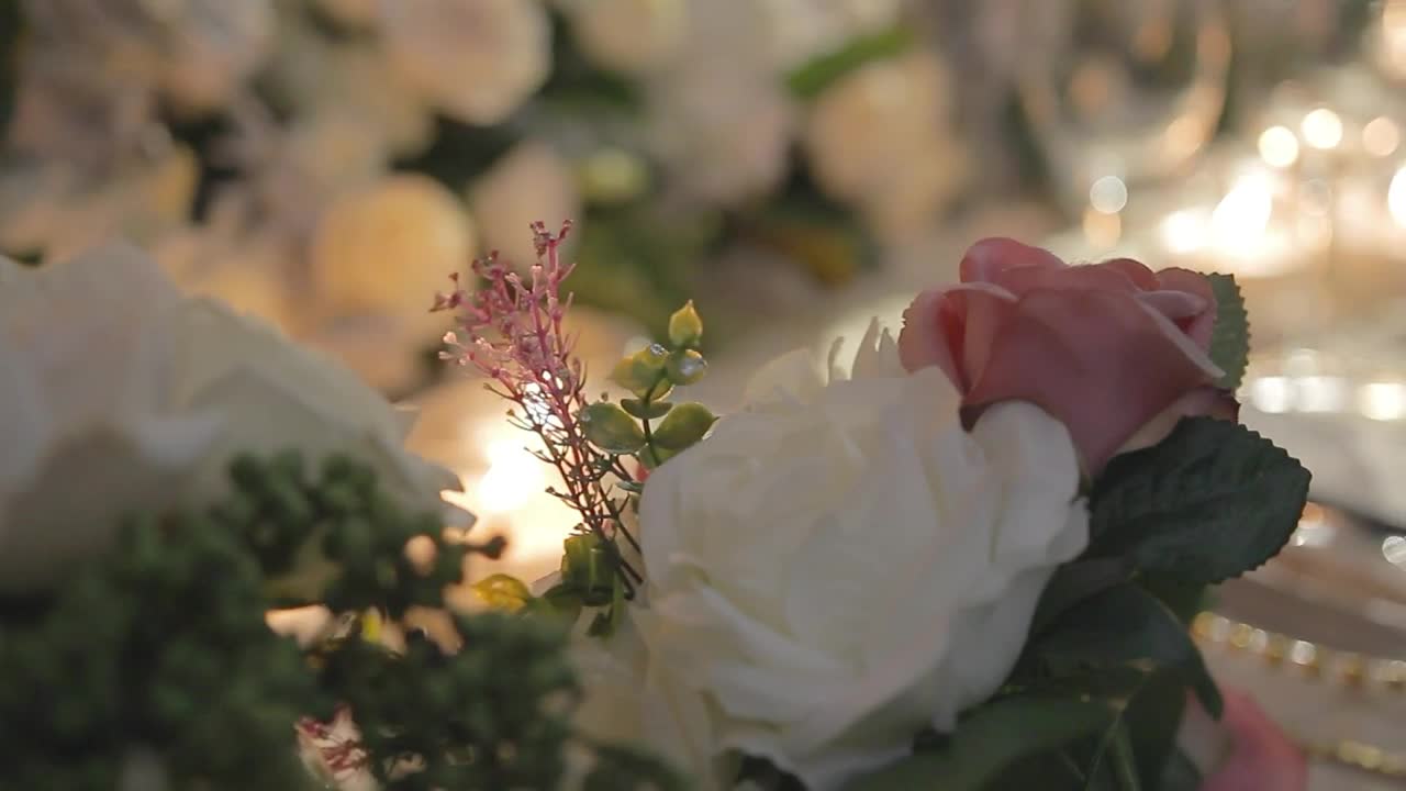 Free Stock Video Sequence Of A Decorated Wedding Table Live Wallpaper - Free Download