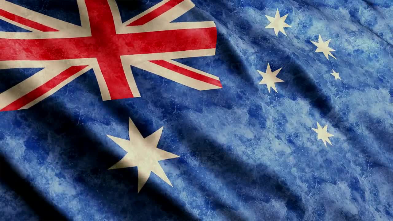 Stock Footage Weathered Flag Of Heard Island And Mcdonald Islands Live Wallpaper - Free Download
