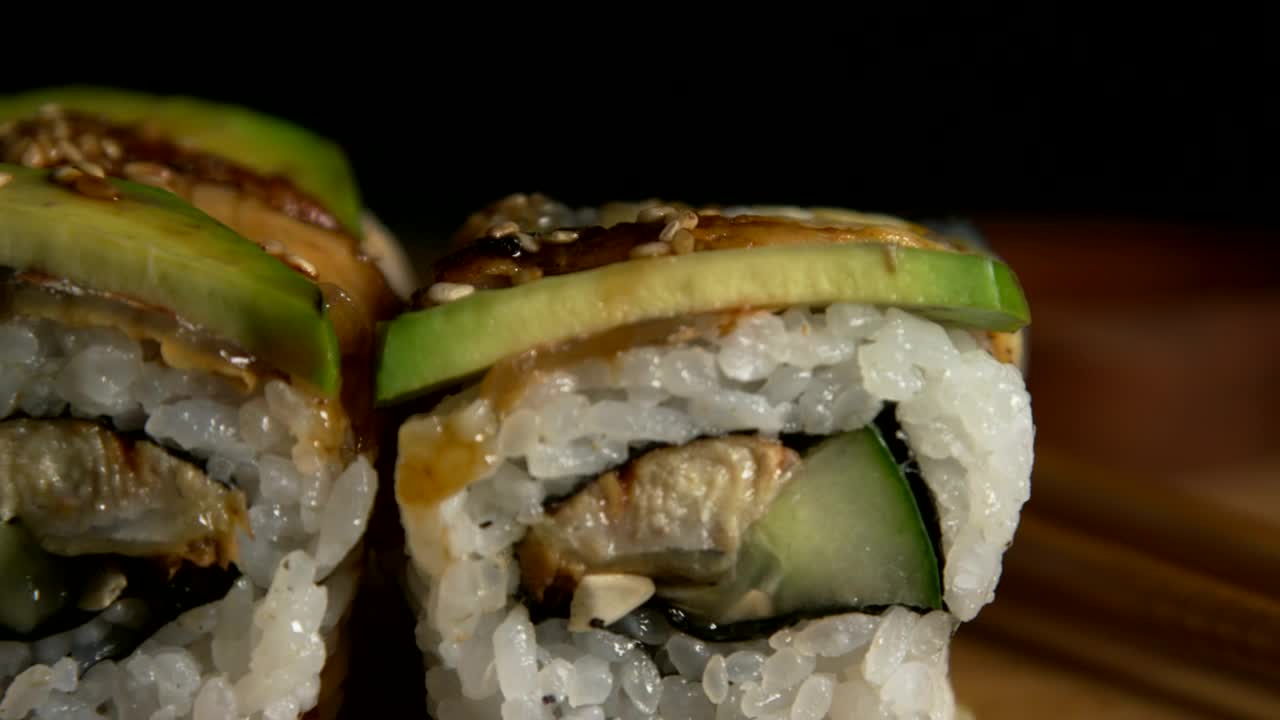 Stock Video Dragon Sushi Rolls Live Wallpaper For PC - Free Download