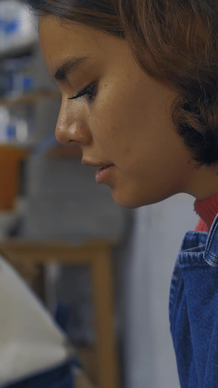 Stock Video Faces Of Two Girls Working In A Pottery Workshop Live Wallpaper For PC - Free Download