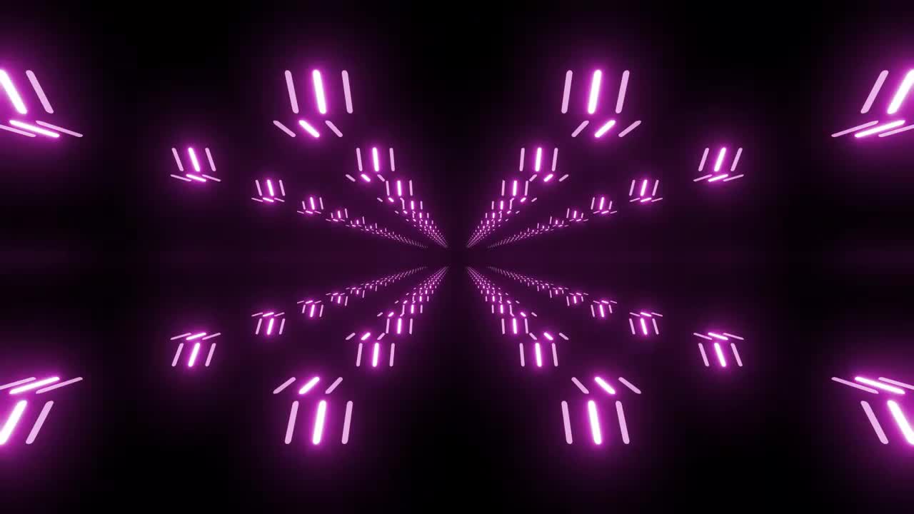 Stock Video Parallel Surfaces Of Purple Neon Lights Live Wallpaper - Free Download