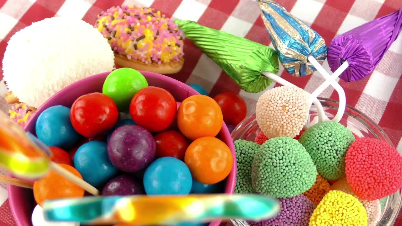 Video Stock Presentation Of Sweets And Chewing Gums Live Wallpaper Free - Free Download
