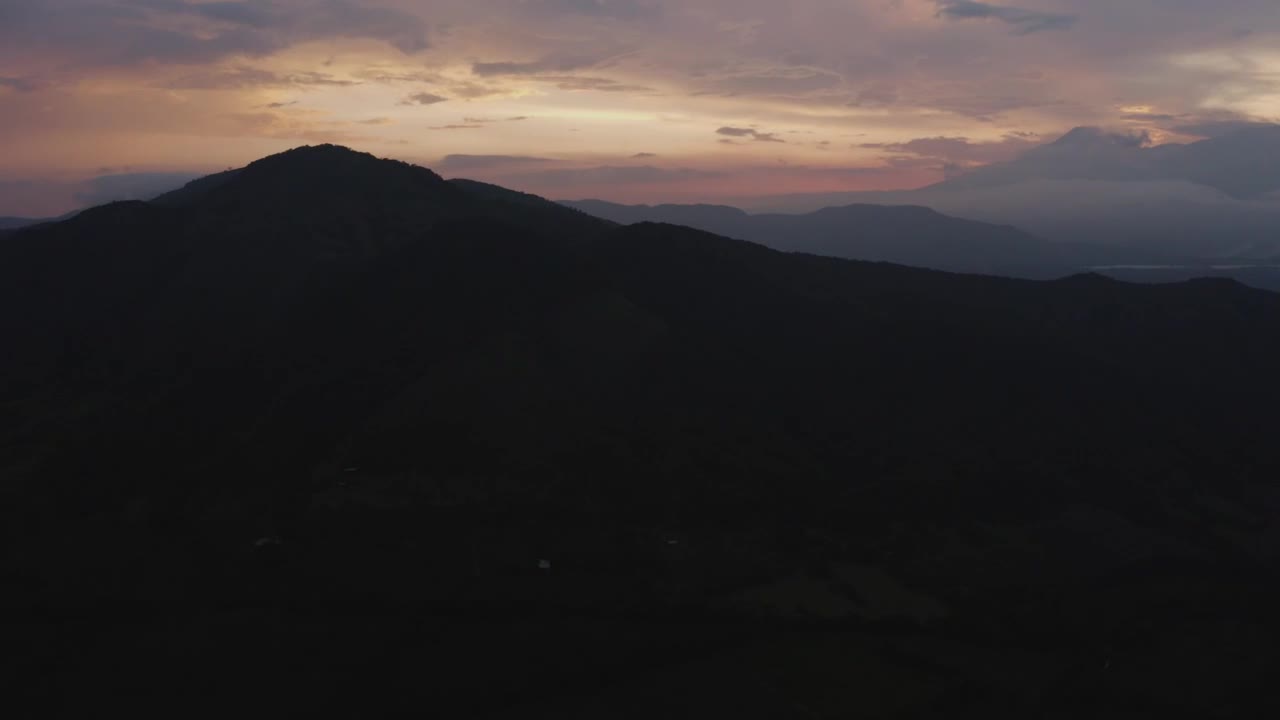 Free Video Stock sunset behind mountains Live Wallpaper - Free Download