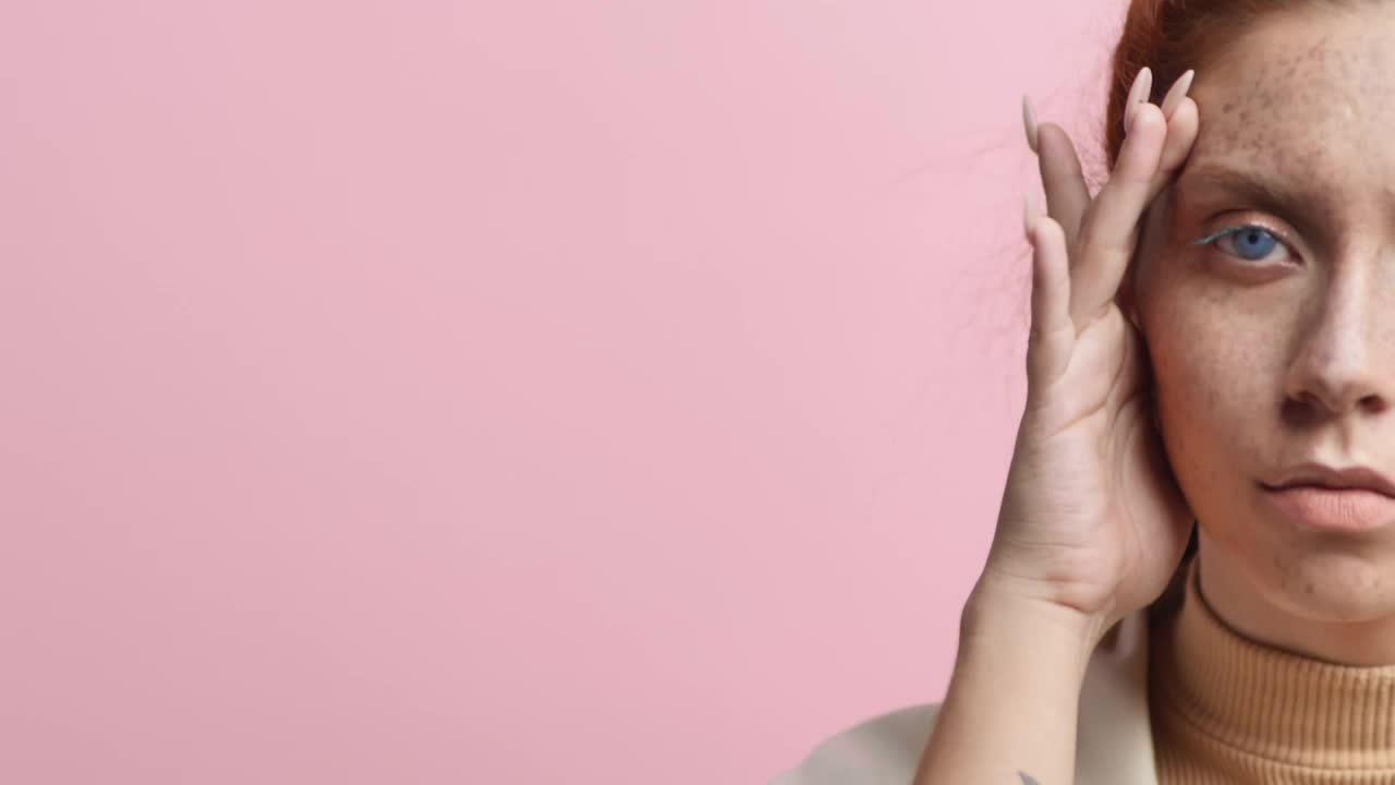 Free Stock Video Young Woman Looking Captivating Into The Lens Live Wallpaper - Free Download