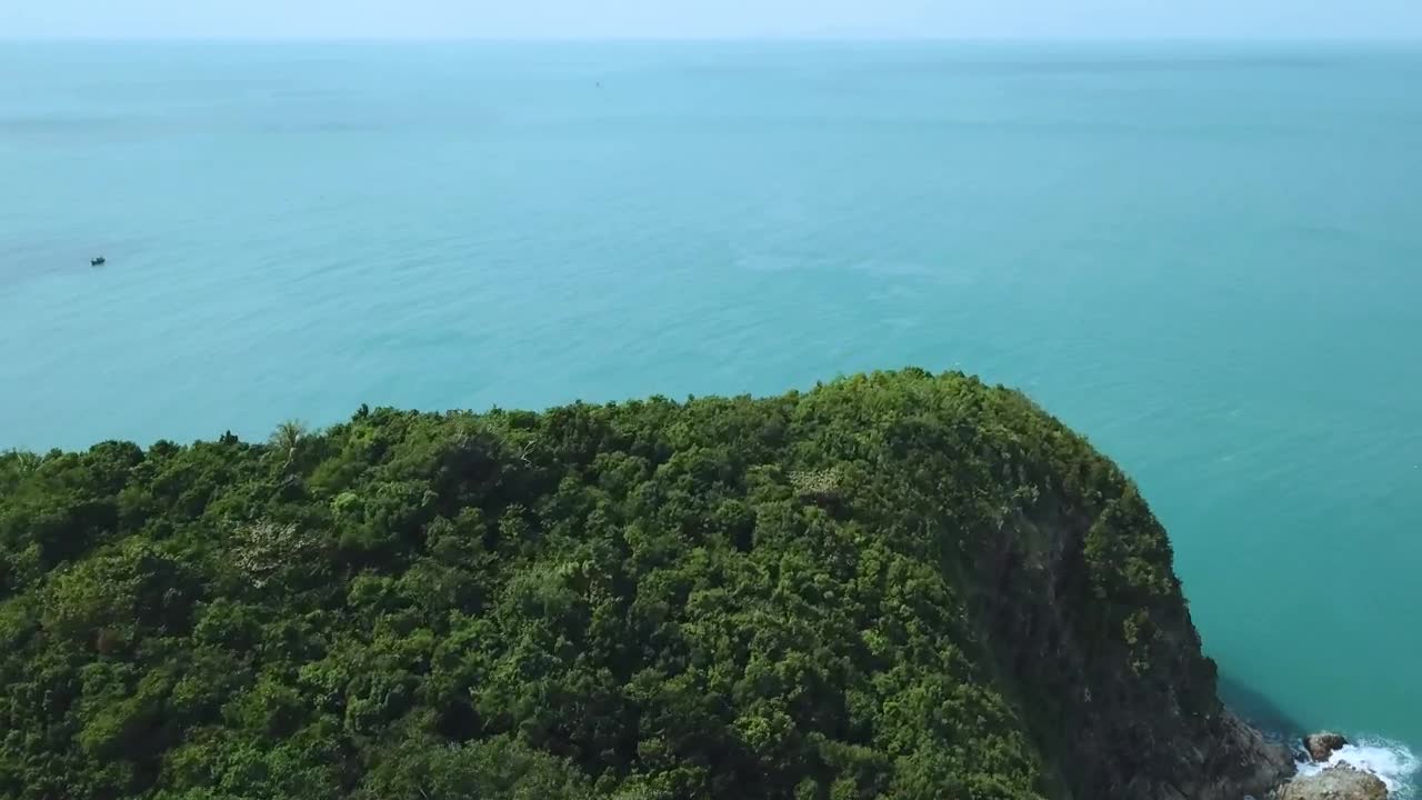 Stock Video Beautiful Peninsula And The Sea Around From The Air Live Wallpaper For PC - Free Download