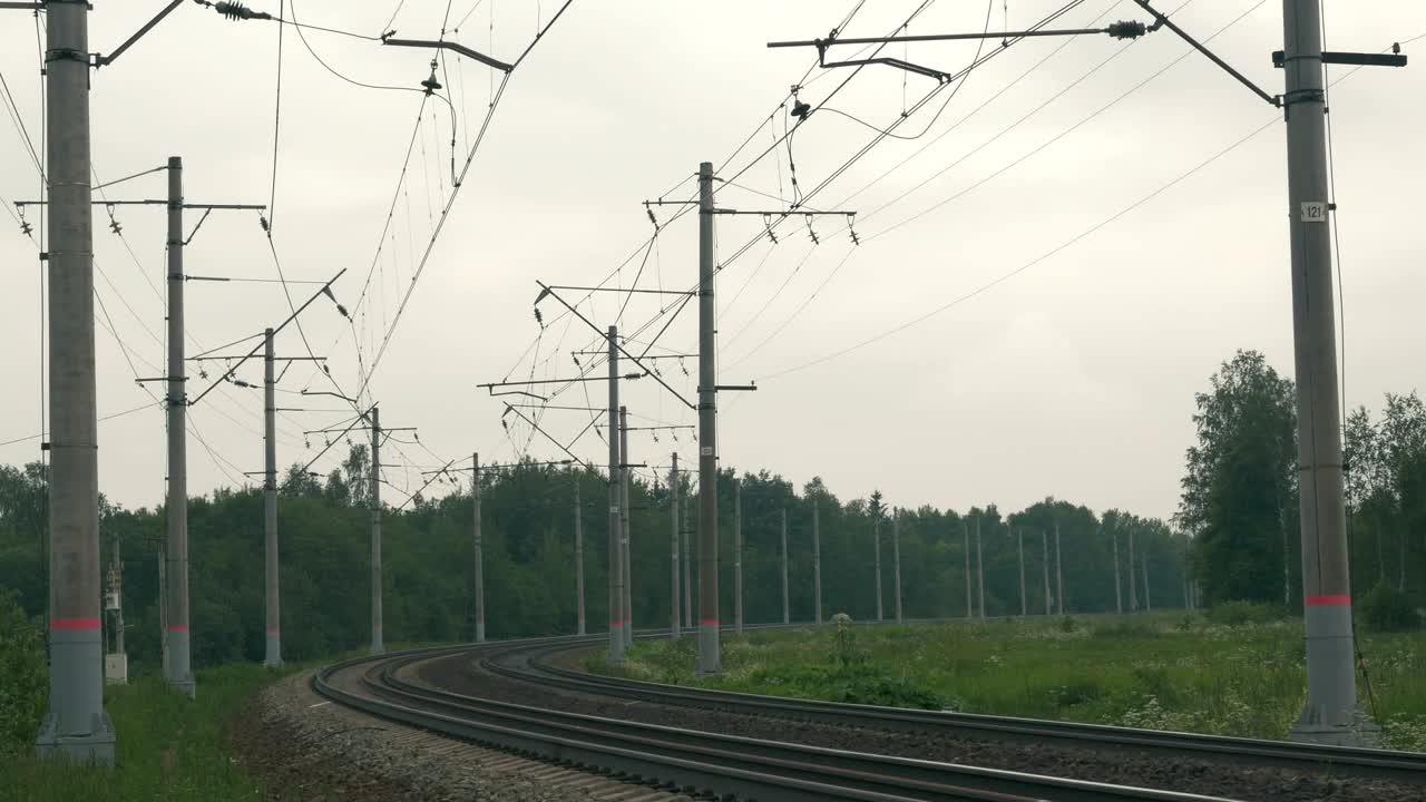 Free Video Stock train heading along a rural route Live Wallpaper - Free Download