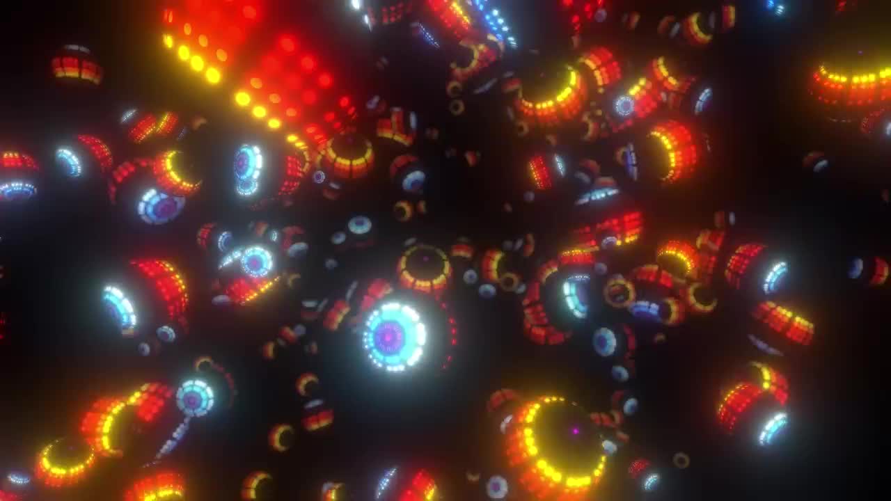 Video Stock Random Bouncing Balls With Many Colored Lights Live Wallpaper Free - Free Download