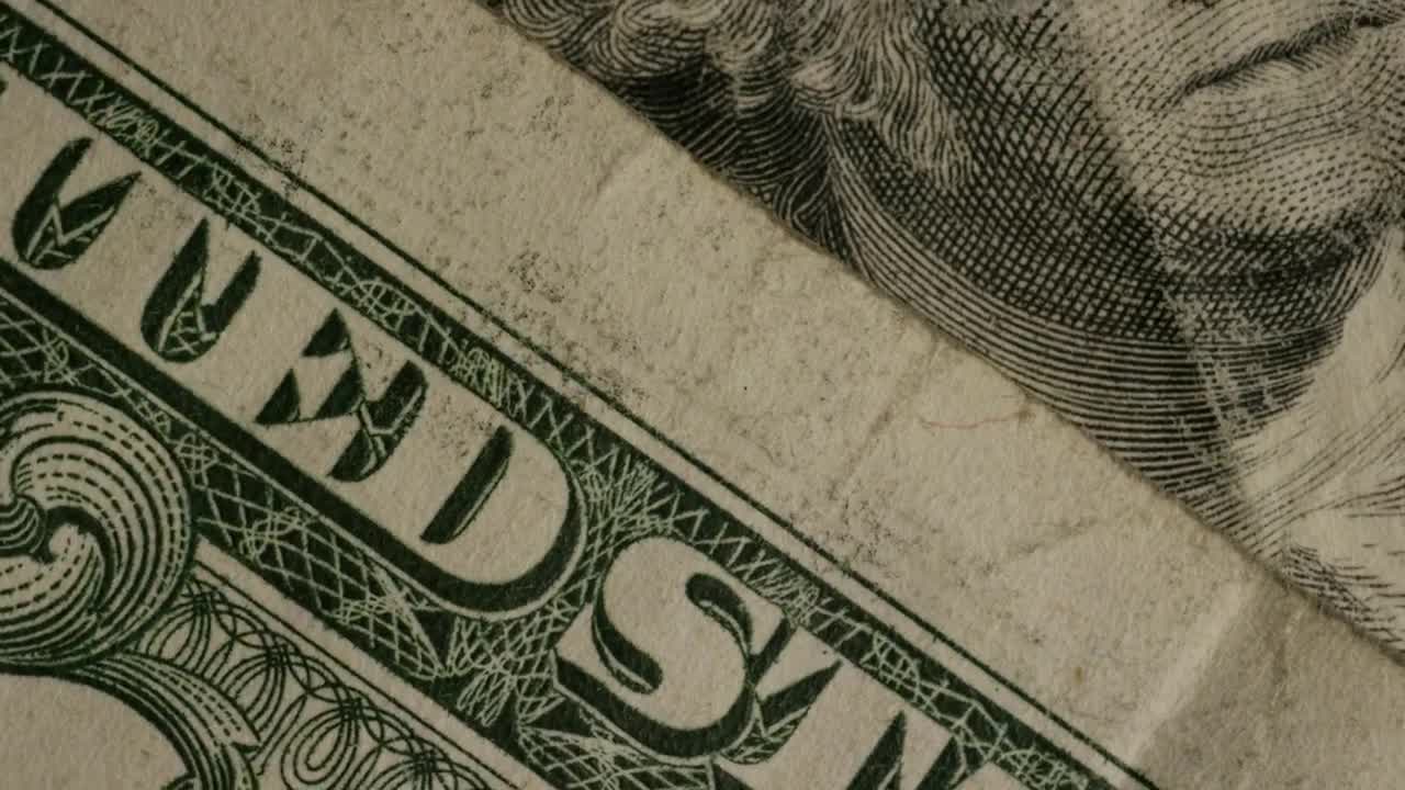 Stock Video Dollar Bills Close Up Rotating Live Wallpaper For PC - Free Download