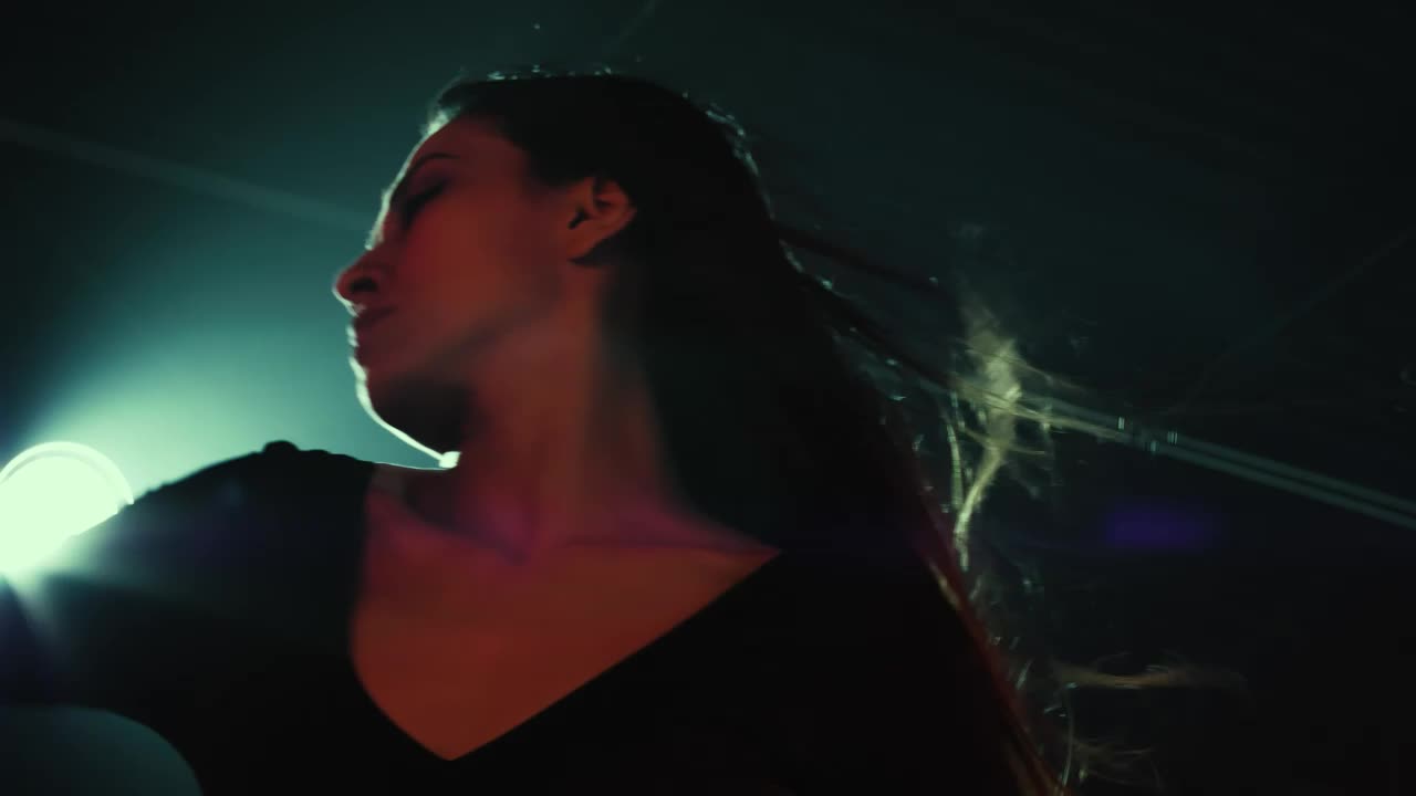 Stock Video Contemporary Dancer In A Windy Performance Live Wallpaper For PC - Free Download
