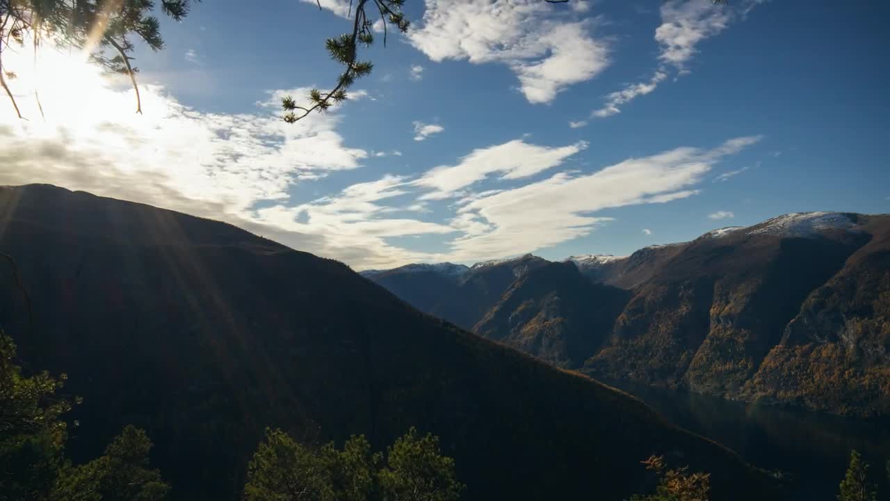Free Video Stock Sun Shining Through Clouds Live Wallpaper - Free Download