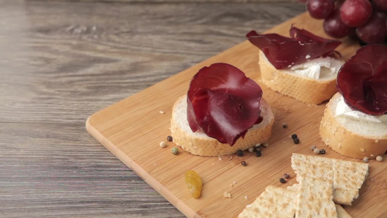 Stock Video Dried Ham With Bread Live Wallpaper For PC - Free Download