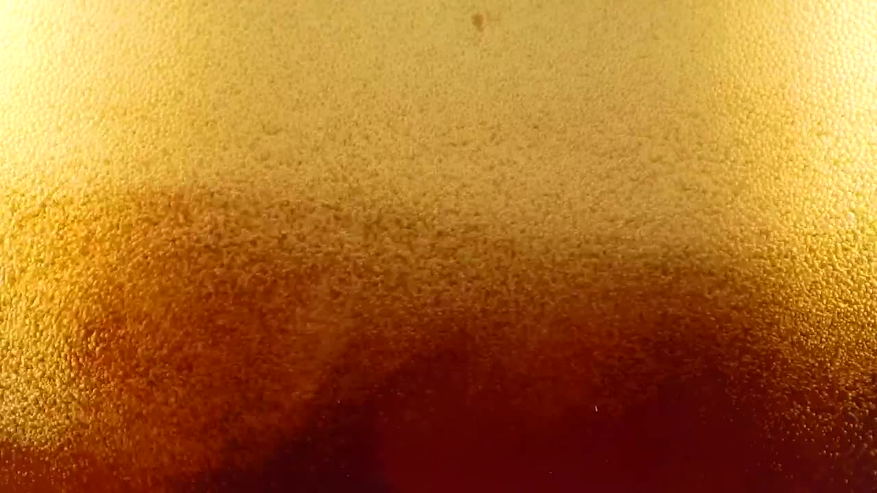 Stock Video Beer Foam Forming In A Glass Seen From Close Up Live Wallpaper For PC - Free Download