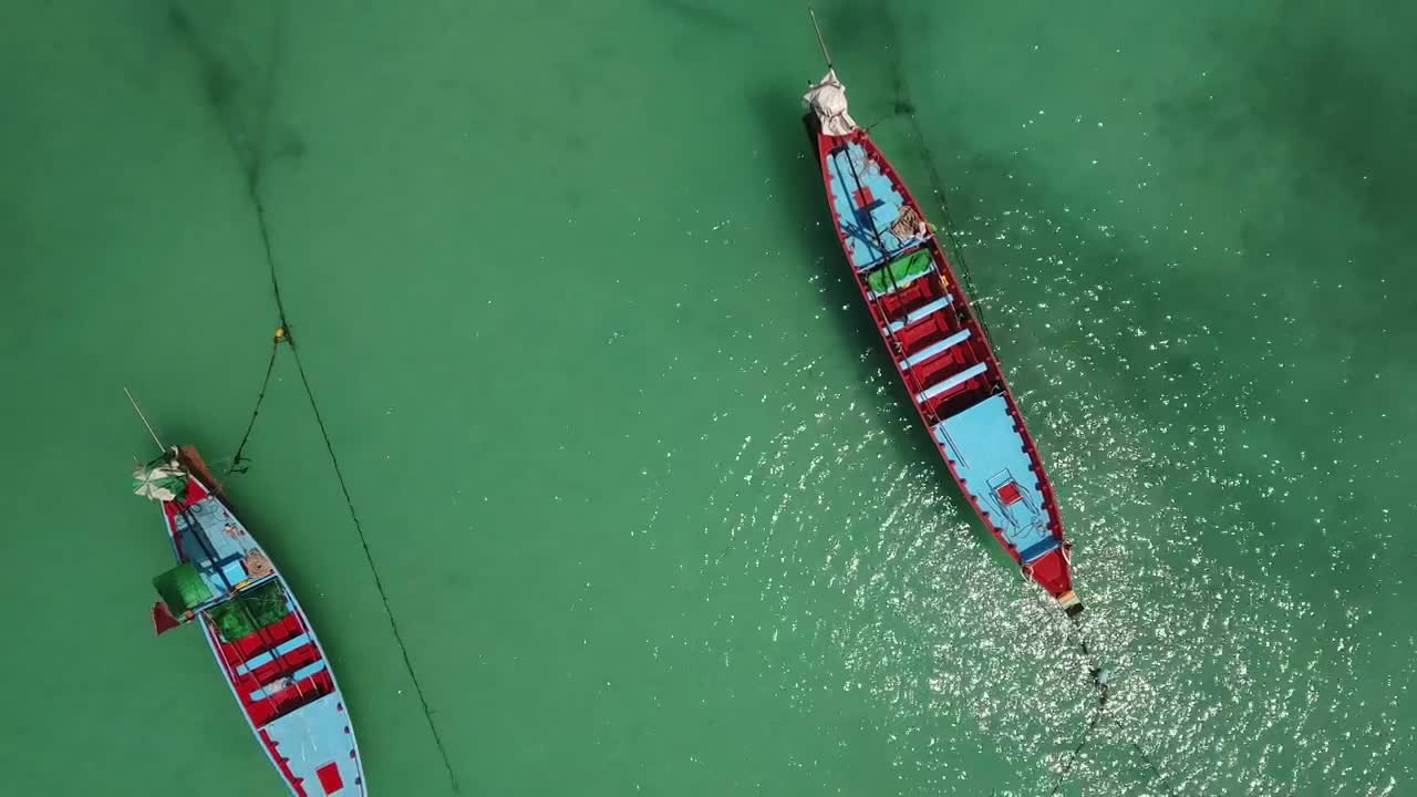 Free Stock Video Two Canoes In The Sea Near The Shore Live Wallpaper - Free Download