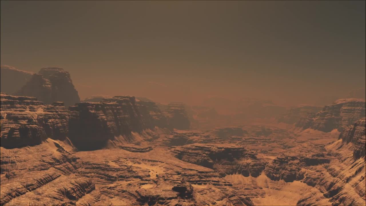 Stock Video Flying Over The Mountains On Mars Live Wallpaper For PC - Free Download