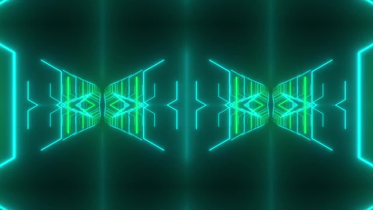 Free Stock Video Sequences Of Duplicated Blue And Green Light Lines Live Wallpaper - Free Download