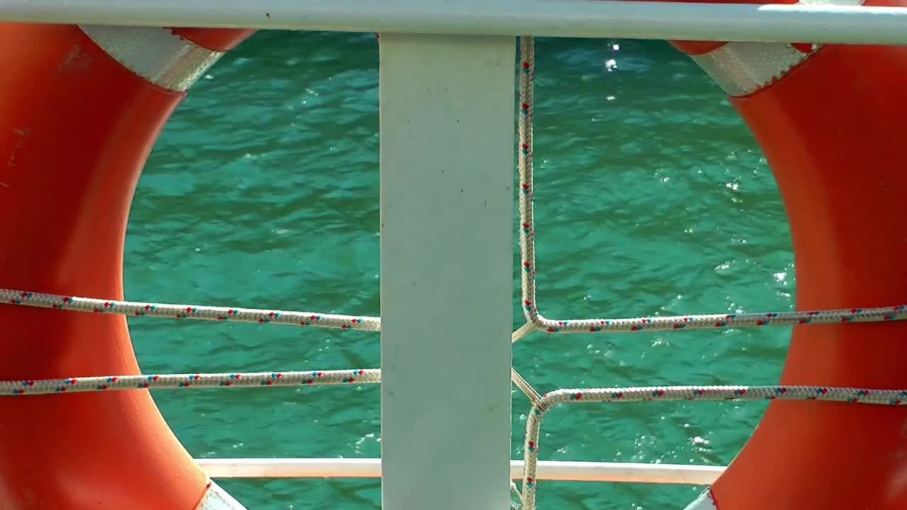 Free Stock Video Seawater Seen Trough A Lifeguard On A Boat Live Wallpaper - Free Download